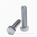 Steel galvanized grade 5.8 hexagonal bolts